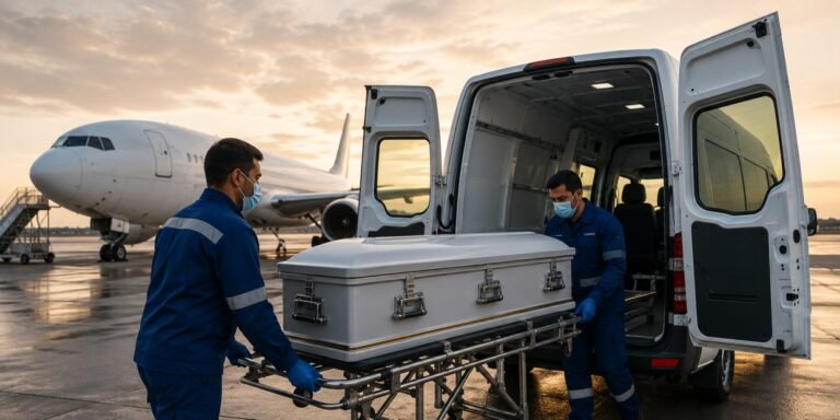 Dead body transportation service in Mumbai with airport air cargo and ambulance transfer support