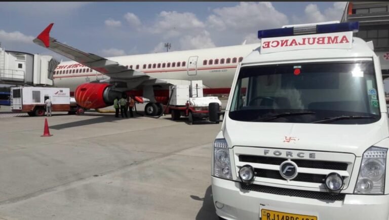 Air ambulance service in Mumbai with ICU patient transfer and emergency medical transportation support