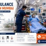 ICU Ambulance Service in Mumbai with advanced life support equipment, trained medical team, ventilator support, and critical patient transportation.