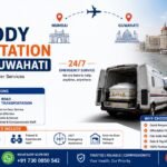 Dead body transportation from Mumbai to Guwahati by air cargo and road transport with freezer box facility and 24/7 support by AmbuLens