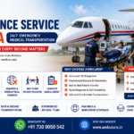 Air Ambulance Service in Kolkata with ICU-equipped medical aircraft, ventilator support, experienced doctors, and 24/7 emergency patient transfer services by AmbuLens.