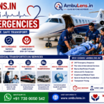 How AmbuLens.in helps during medical emergencies with air ambulance services, ICU ambulances, medical repatriation, and emergency patient transportation across India.