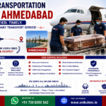 Dead Body Transportation Mumbai to Ahmedabad with air cargo service, mortuary ambulance, coffin box, embalming support, and professional funeral transport by AmbuLens.