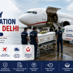 Dead body transportation from Mumbai to Delhi by air and road