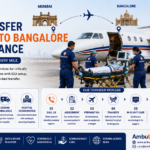 Patient transfer from Mumbai to Bangalore by air ambulance with ICU medical support