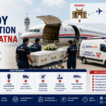 Dead body transportation from Mumbai to Patna by air ambulance and road