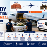 Dead body transportation from Jaipur to Patna by air or road