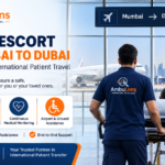 Medical escort from Mumbai to Dubai for safe international patient transfer