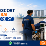 Medical escort from Mumbai to Singapore for international patient travel