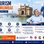 Medical Tourism Company in Mumbai showing international patients receiving healthcare assistance, hospital coordination, airport transfer, doctor consultation, medical travel support, and patient care by AmbuLens.
