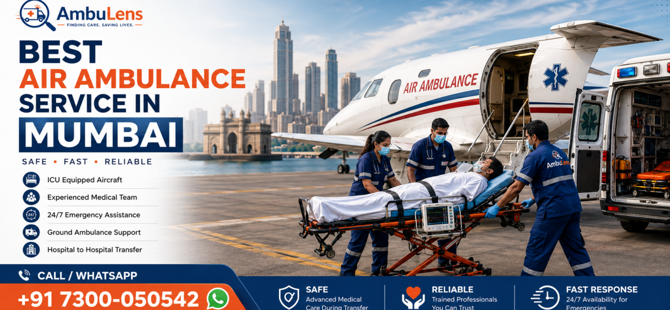 Best air ambulance service in Mumbai for critical patient transfer