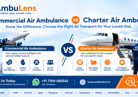 Commercial air ambulance vs charter air ambulance for medical patient transfer