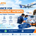 Air ambulance for neonatal and pediatric patient transfer