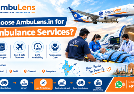 Why choose AmbuLens for air ambulance services in India
