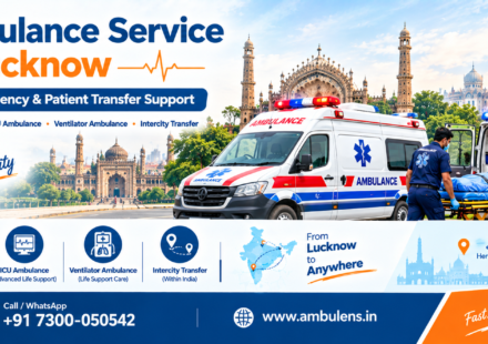 Ambulance service in Lucknow for emergency and patient transportation