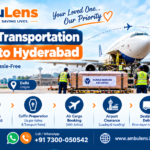 Dead body transportation from Delhi to Hyderabad by air and road