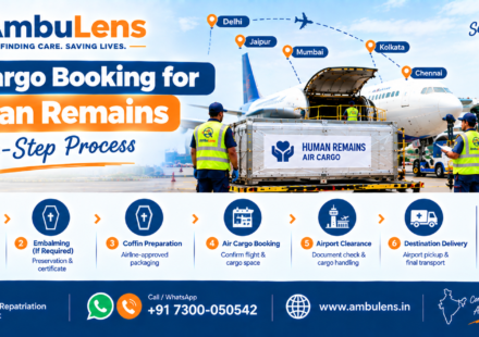 Air cargo booking for human remains and dead body transportation in India