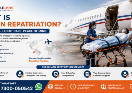 What is human repatriation and international human remains transportation by AmbuLens