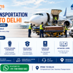 Dead body transportation from Pune to Delhi by air cargo and road