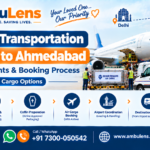 Dead body transportation from Delhi to Ahmedabad by road and air cargo