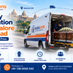 Dead body transportation from Bangalore to Hyderabad by road and air