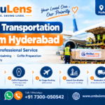 Dead body transportation by air from Hyderabad with air cargo support
