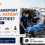 Critical patient transfer between cities by ICU ambulance and air ambulance in India