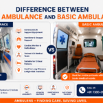 Difference between ICU ambulance and basic ambulance for patient transportation in India