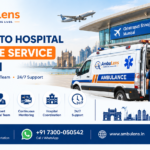 Airport to hospital ambulance service in Mumbai for patients