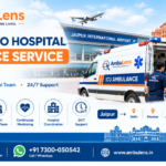 Airport to hospital ambulance service in Jaipur for safe patient transfer