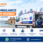 Intercity ambulance service from Mumbai for long-distance patient transfer