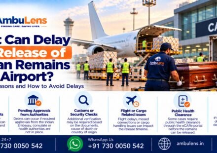 Common reasons for delays in airport clearance and release of human remains
