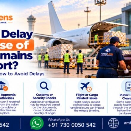 Common reasons for delays in airport clearance and release of human remains