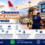 Dead body clearance and transportation process at Mumbai Airport for human remains arriving from Indonesia