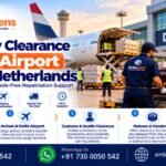 Dead body clearance at Delhi Airport for human remains arriving from the Netherlands