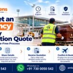 Emergency dead body transportation arrangements with ambulance, airport transfer, document checks, and cost estimation in India