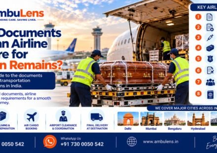 Documents required for human remains transportation by air