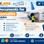 Air cargo documents for human remains transportation in India