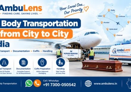 Dead body transportation cost from city to city in India