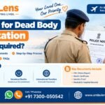 Police NOC requirements for dead body transportation in India