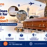 Coffin cost for dead body air transportation in India