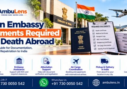 Indian Embassy documents required for dead body repatriation to India after death abroad