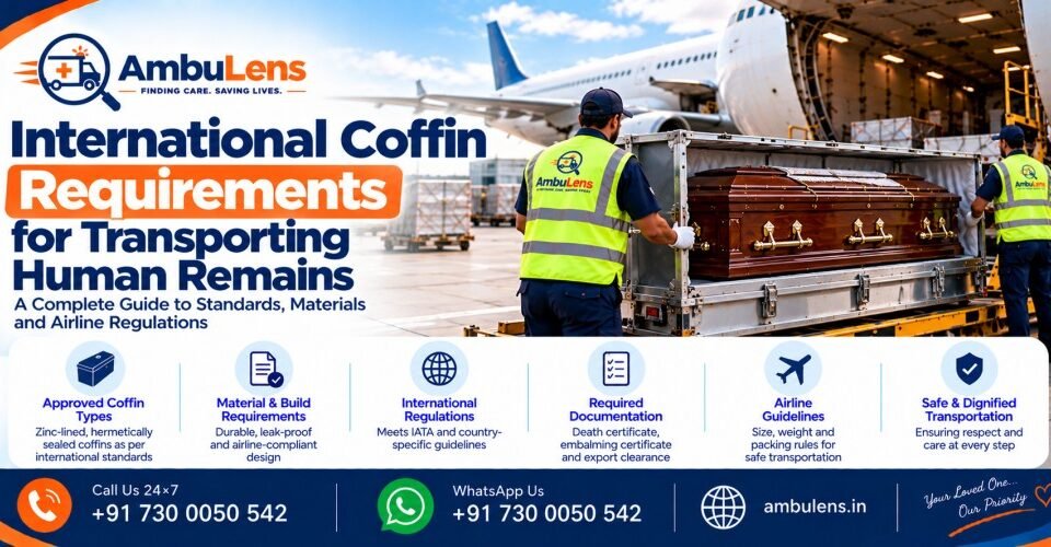 International coffin preparation and sealing requirements for transporting human remains by air