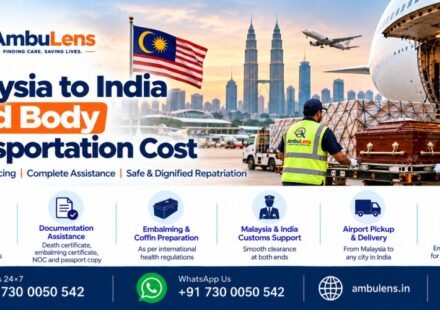 International dead body transportation from Malaysia to India by air