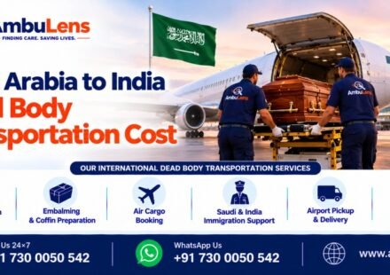 International air cargo transportation from Saudi Arabia to India for human repatriation services